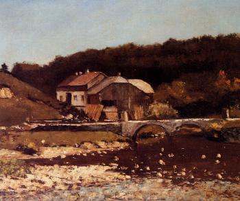 古斯塔夫 庫爾貝 La Ferme De Bonnevaux 古斯塔夫 庫爾貝 La Ferme De Bonnevaux